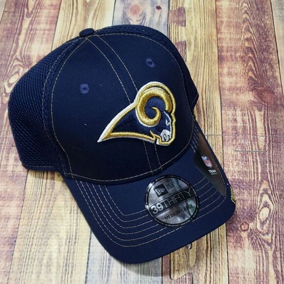 NEW ERA L.A. RAMS HAT (NEW WITH TAGS!!)  SMALL/MED - Picture 1 of 4
